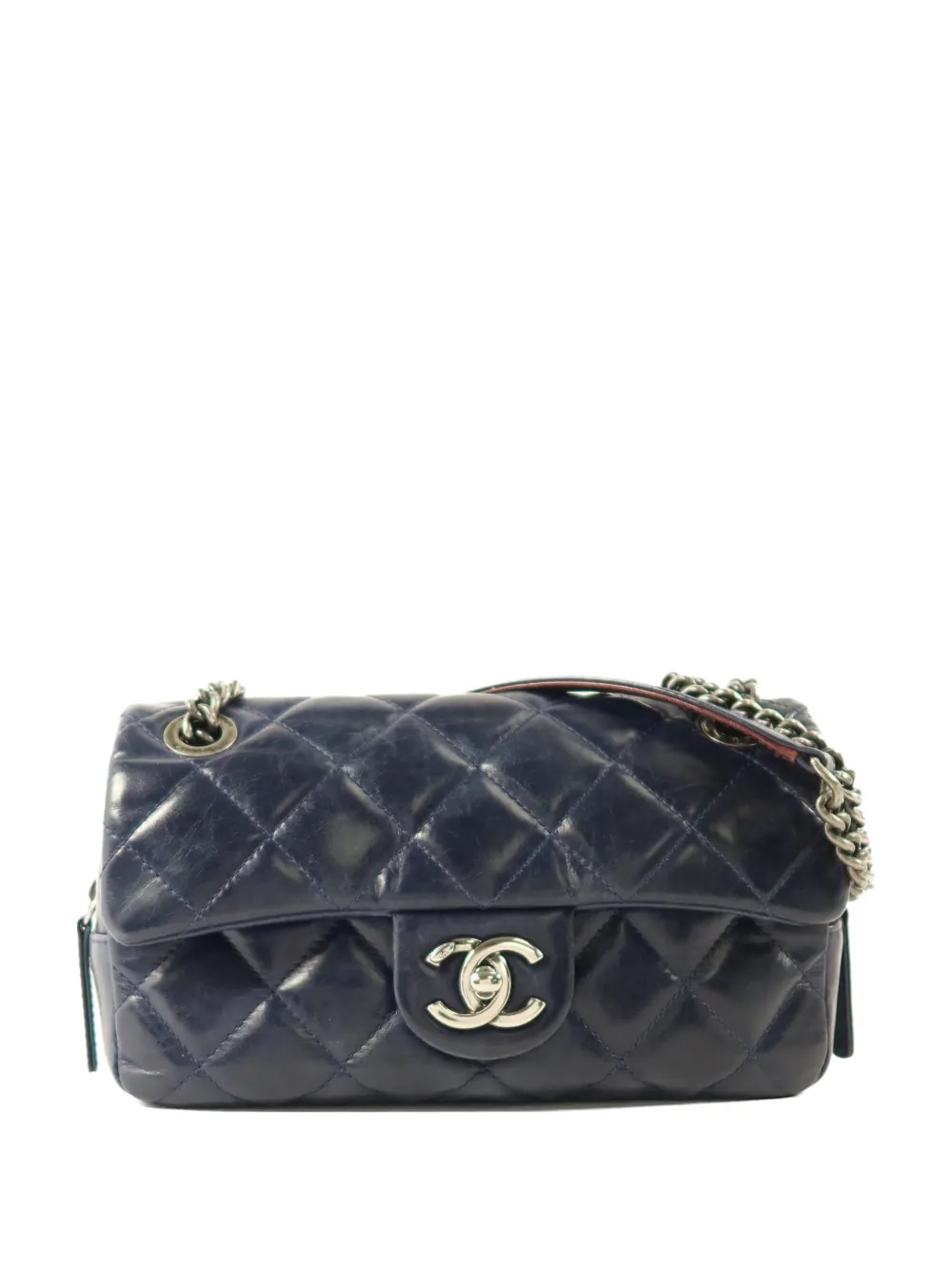 CHANEL Pre-Owned CC turn-lock shoulder bag - Blu