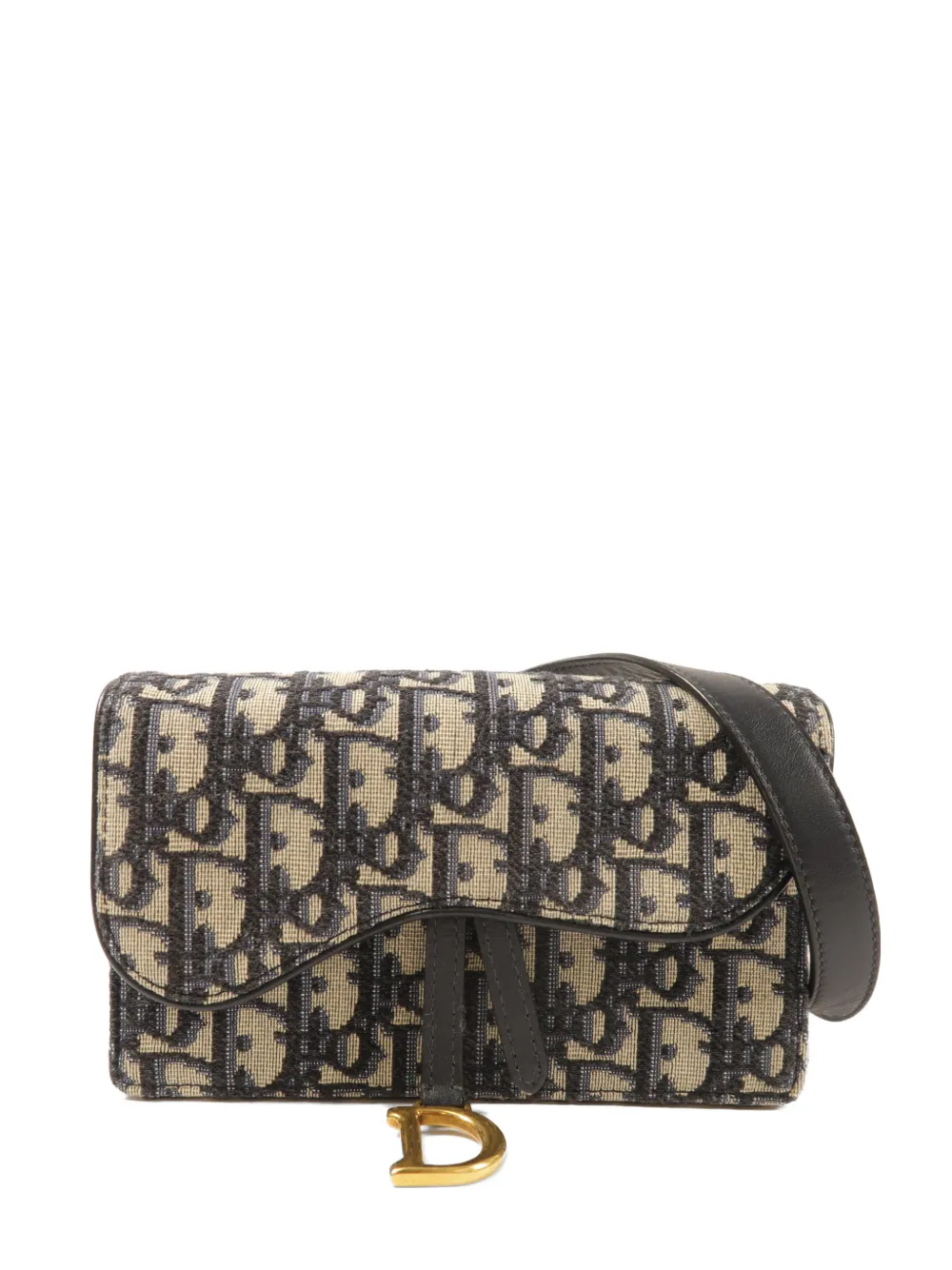Christian Dior Pre-Owned Saddle Oblique belt bag - Toni neutri