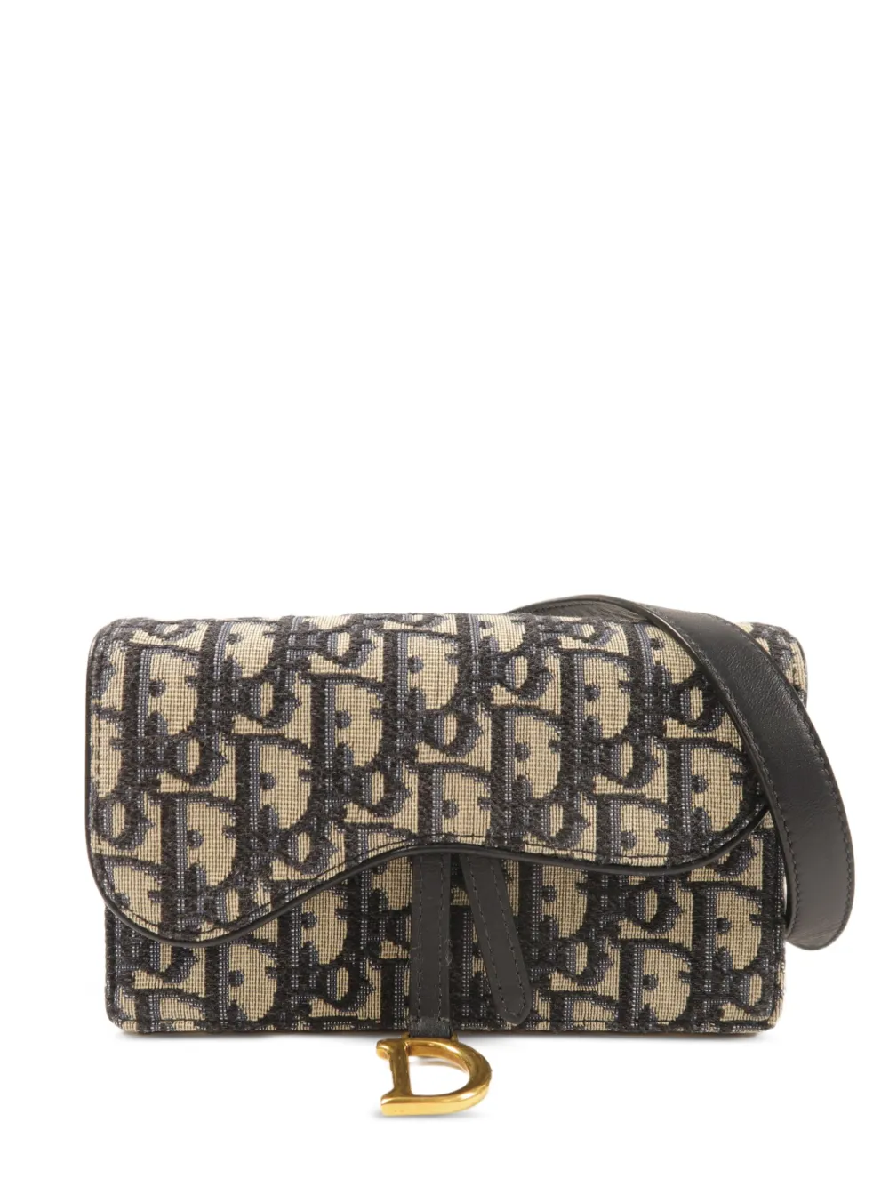 Christian Dior Pre-Owned Saddle Oblique belt bag - Toni neutri