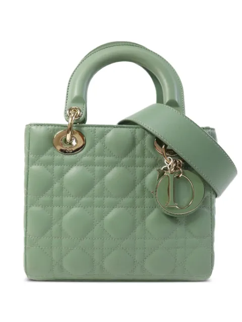 Christian Dior Pre-Owned bolso de hombro Lady Dior pequeño