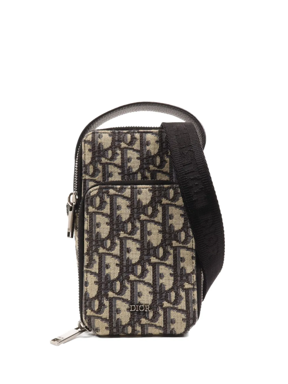 Christian Dior Pre-Owned Oblique Rider shoulder bag - Neutrals
