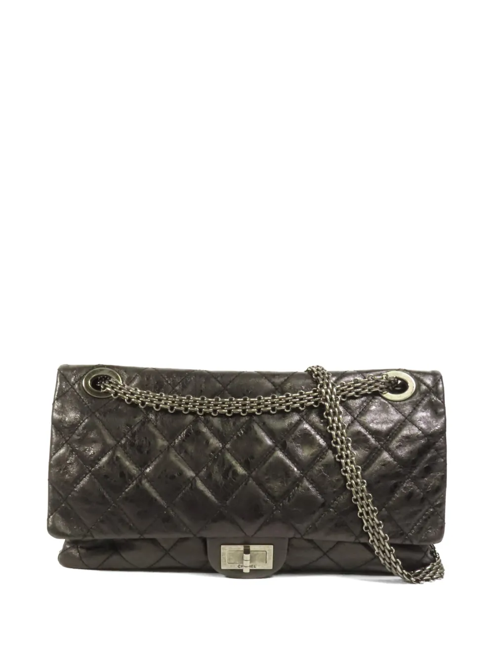 CHANEL Pre-Owned 2.55 Maxi shoulder bag - Nero