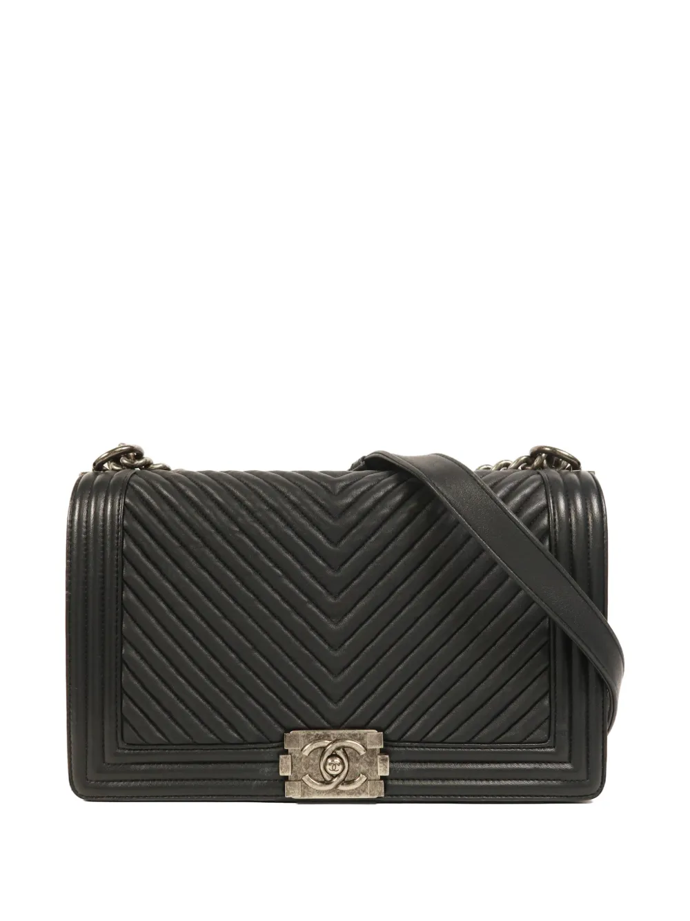 CHANEL Pre-Owned 28 Boy CC chain shoulder bag - Nero