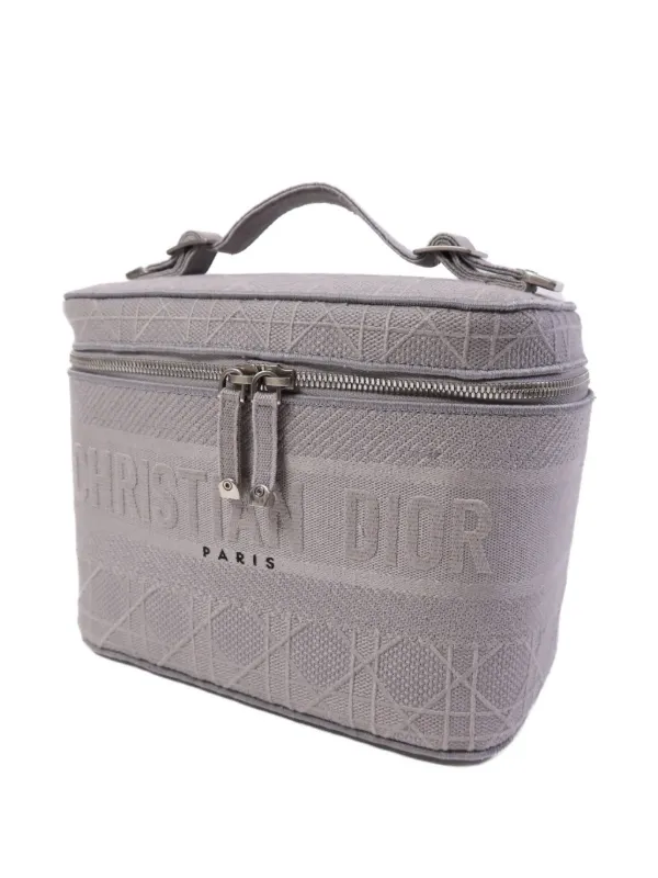 Christian Dior Pre-Owned Travel バニティケース | グレー | FARFETCH JP