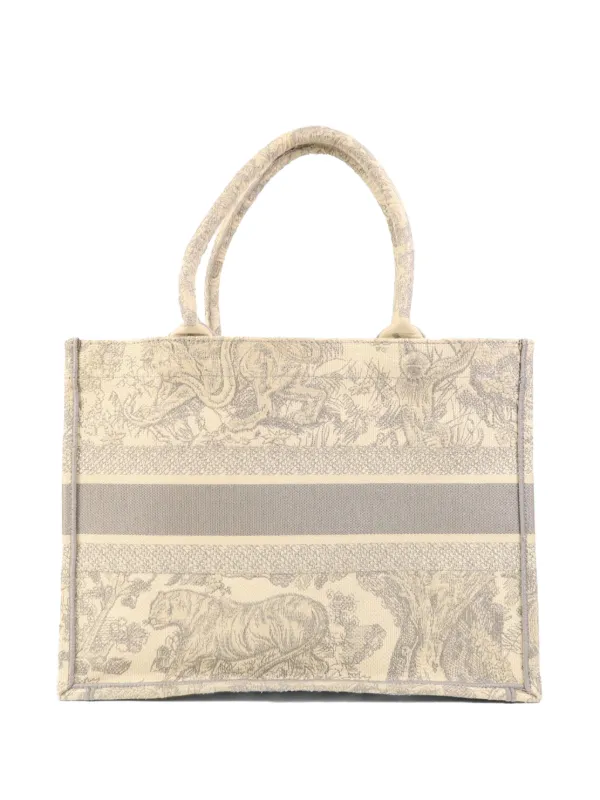 Christian Dior Pre-Owned ブック トート ハンドバッグ | ニュートラル