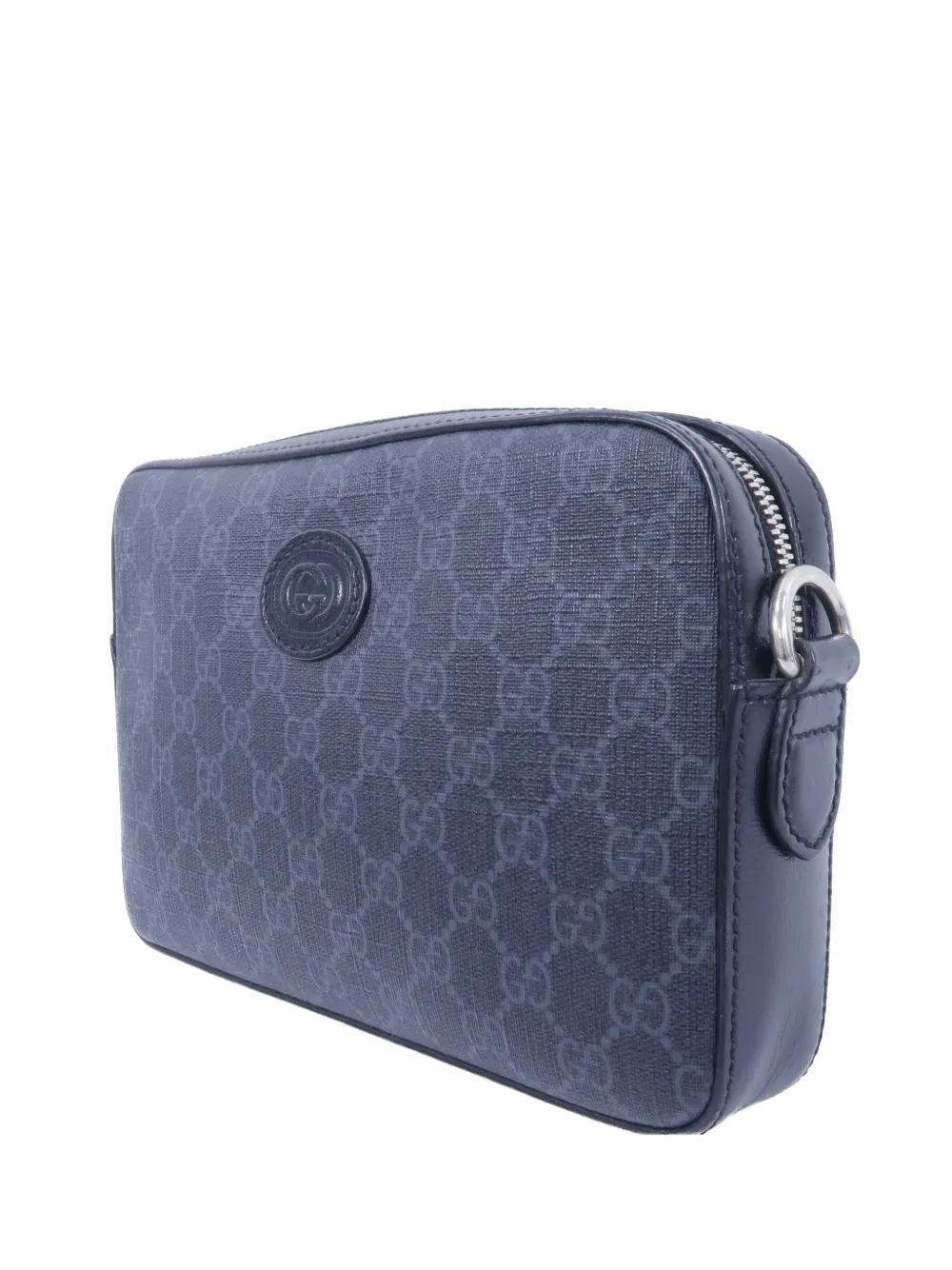Gucci Pre-Owned GG Supreme shoulder bag - Blu