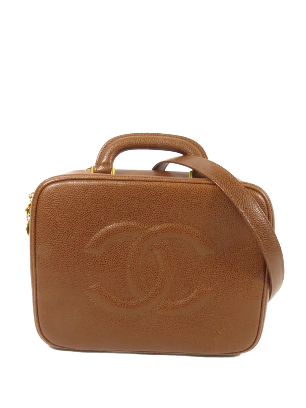 CHANEL Pre-Owned CC 2way tote bag - Marrone
