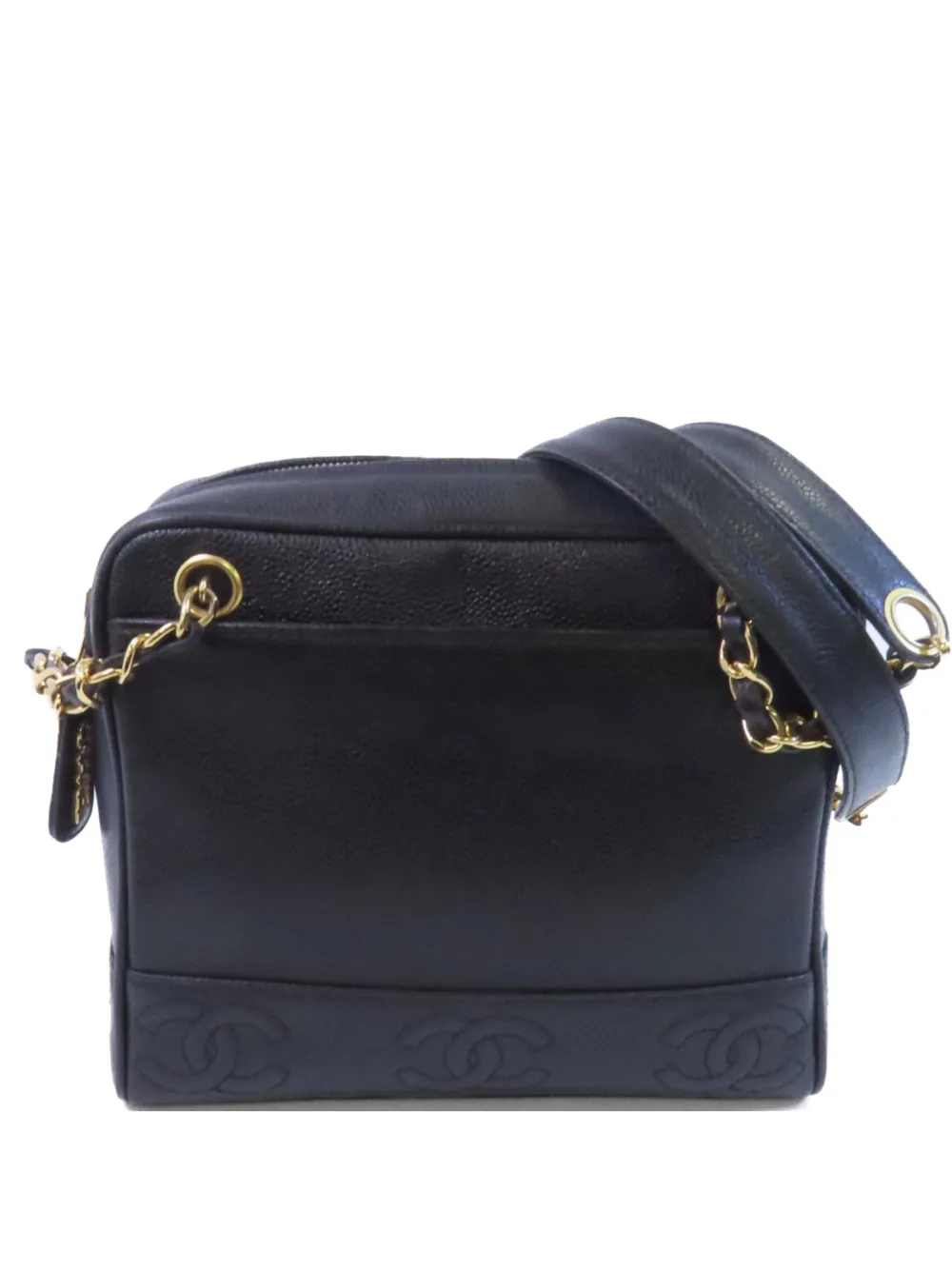 CHANEL Pre-Owned CC chain shoulder bag - Black