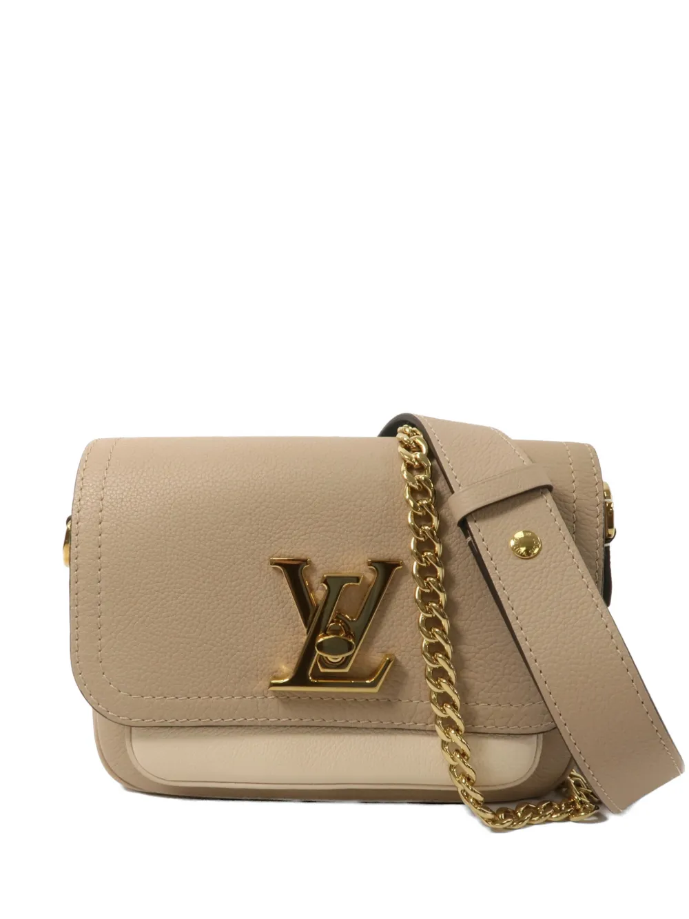 Louis Vuitton Pre-Owned lockme tender shoulder bag - Toni neutri