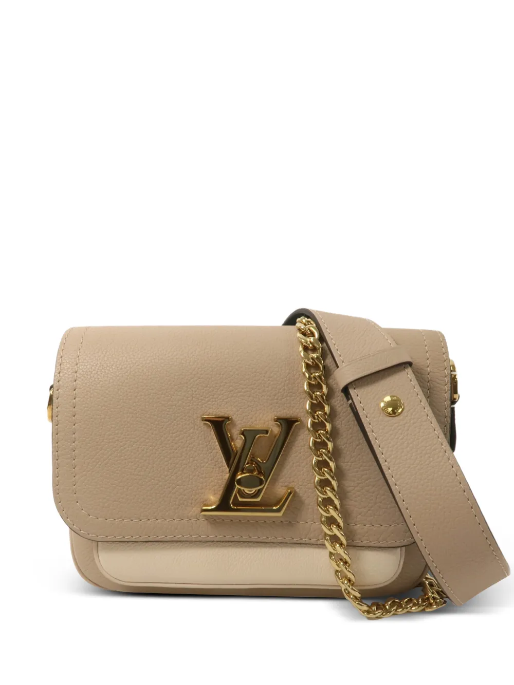 Louis Vuitton Pre-Owned lockme tender shoulder bag - Toni neutri