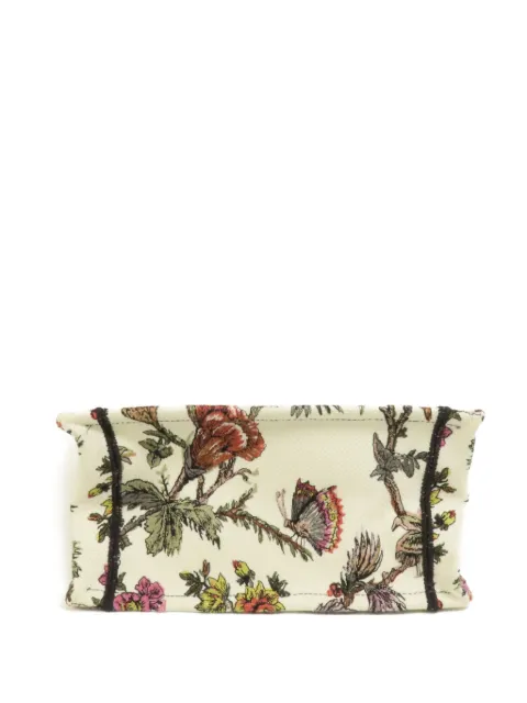 Christian Dior Pre-Owned small Book Tote floral-print tote bag