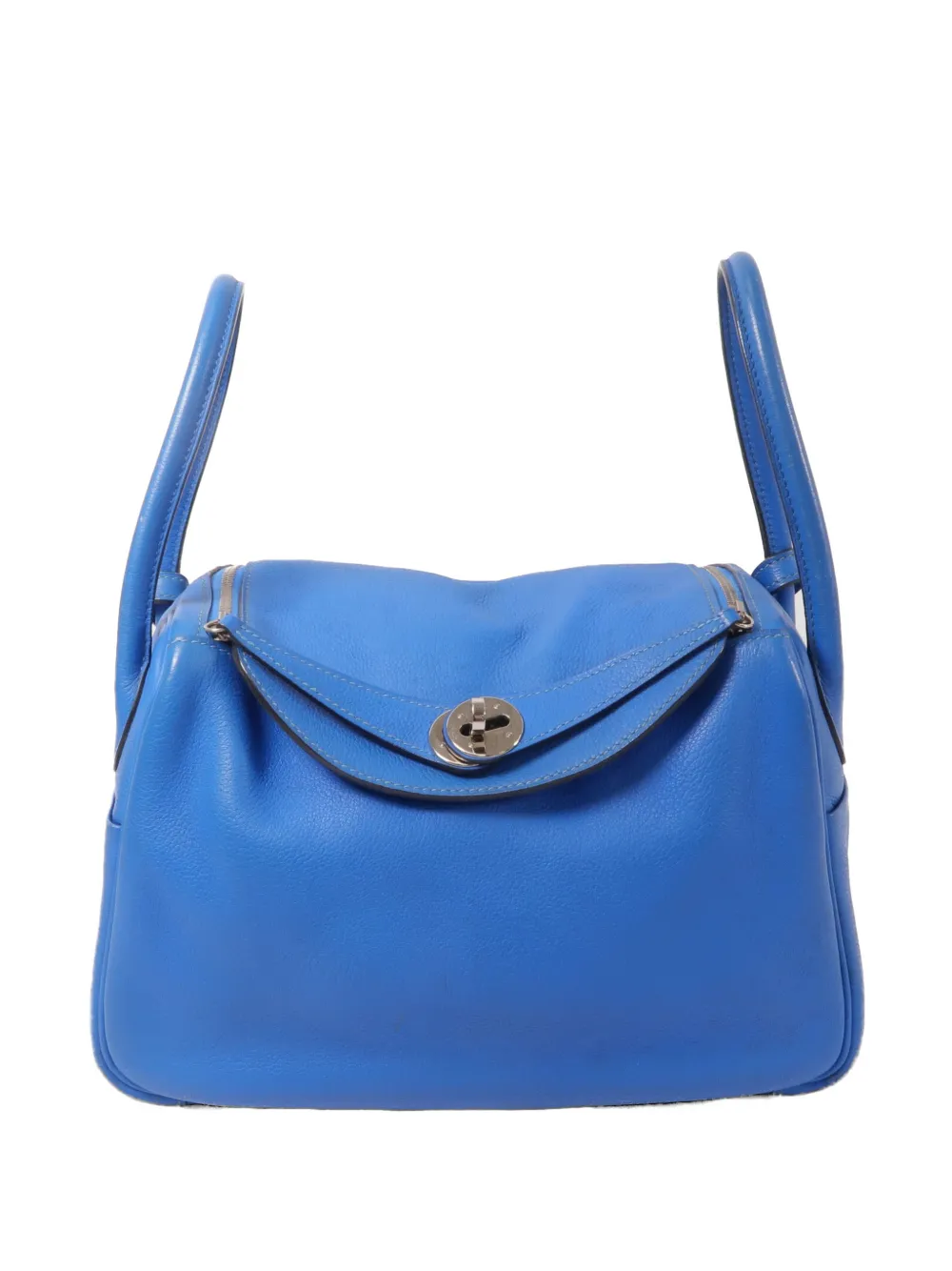 Hermès Pre-Owned 26 Lindy leather tote bag - Blu