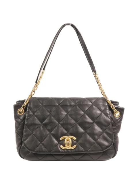 CHANEL Pre-Owned Gesteppte Schultertasche mit CC-Logo