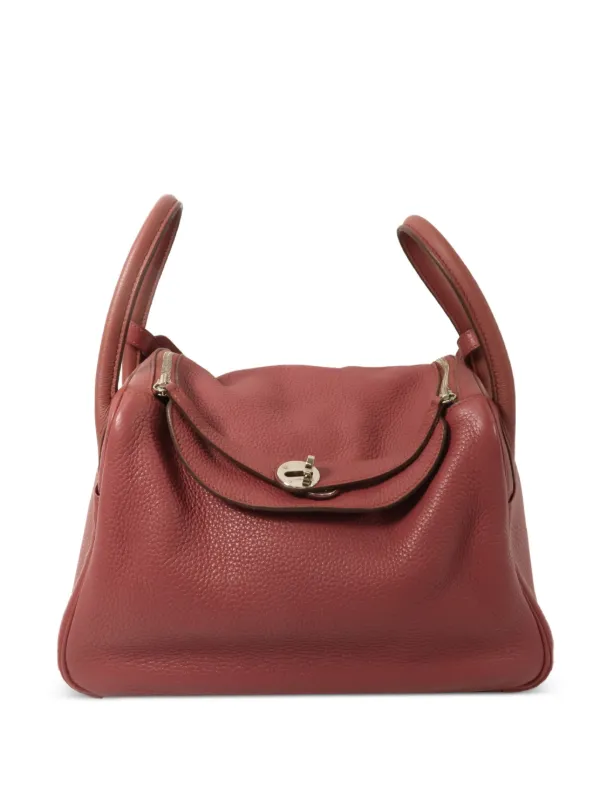 Hermès Pre-owned 2011 30 Lindy Shoulder Bag in Pink