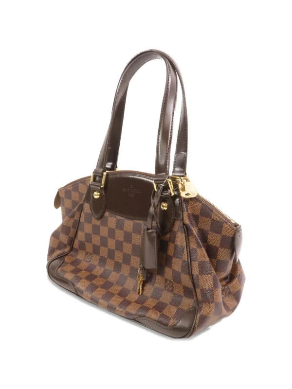 Louis Vuitton Pre-Owned ヴェローナ ダミエ エベヌ PM ショルダー 