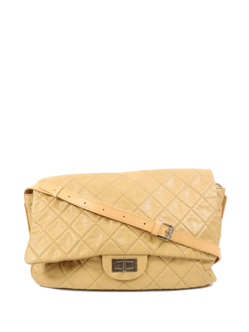 CHANEL Pre-Owned quilted CC turn-lock shoulder bag - Neutrals