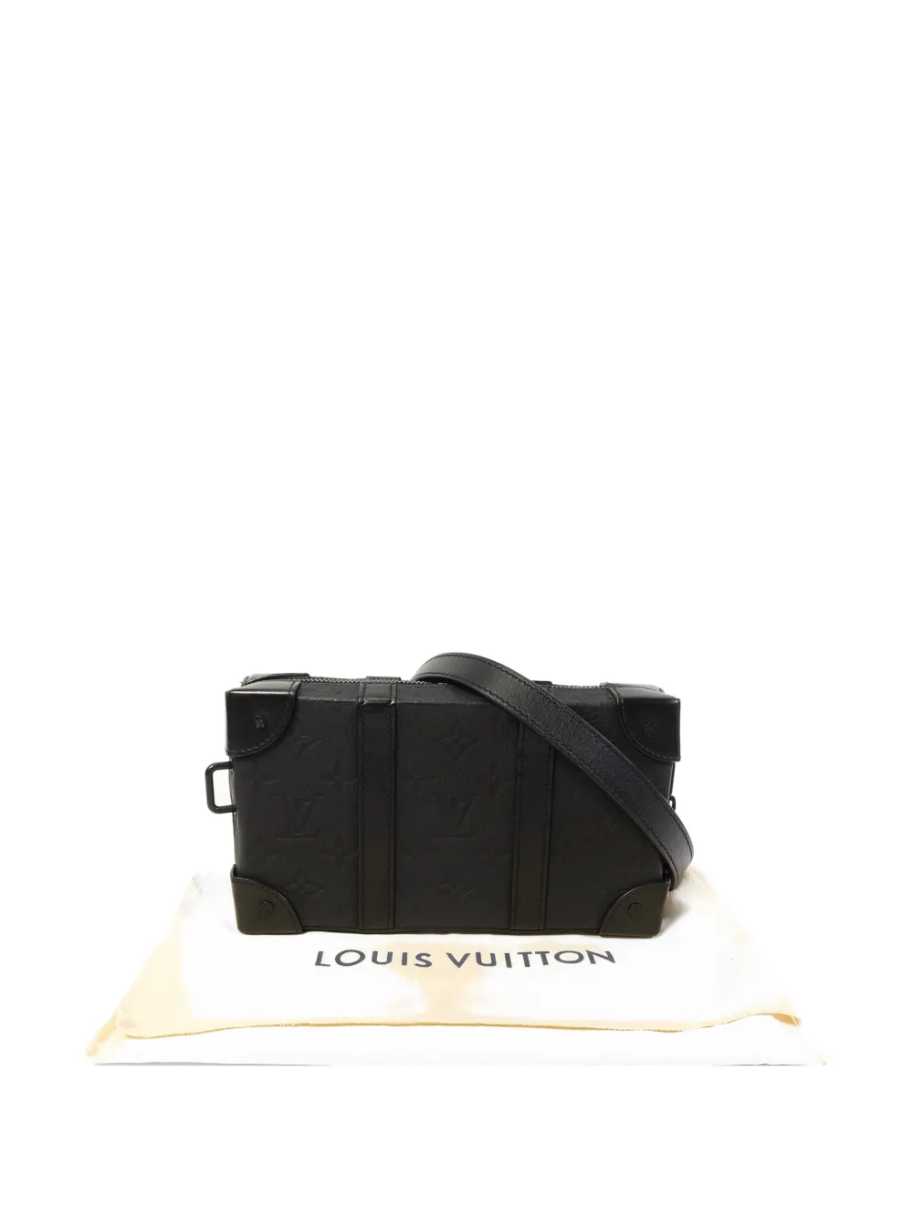 Louis Vuitton Pre-Owned Monogram Taurillon Soft Trunk shoulder bag - Nero