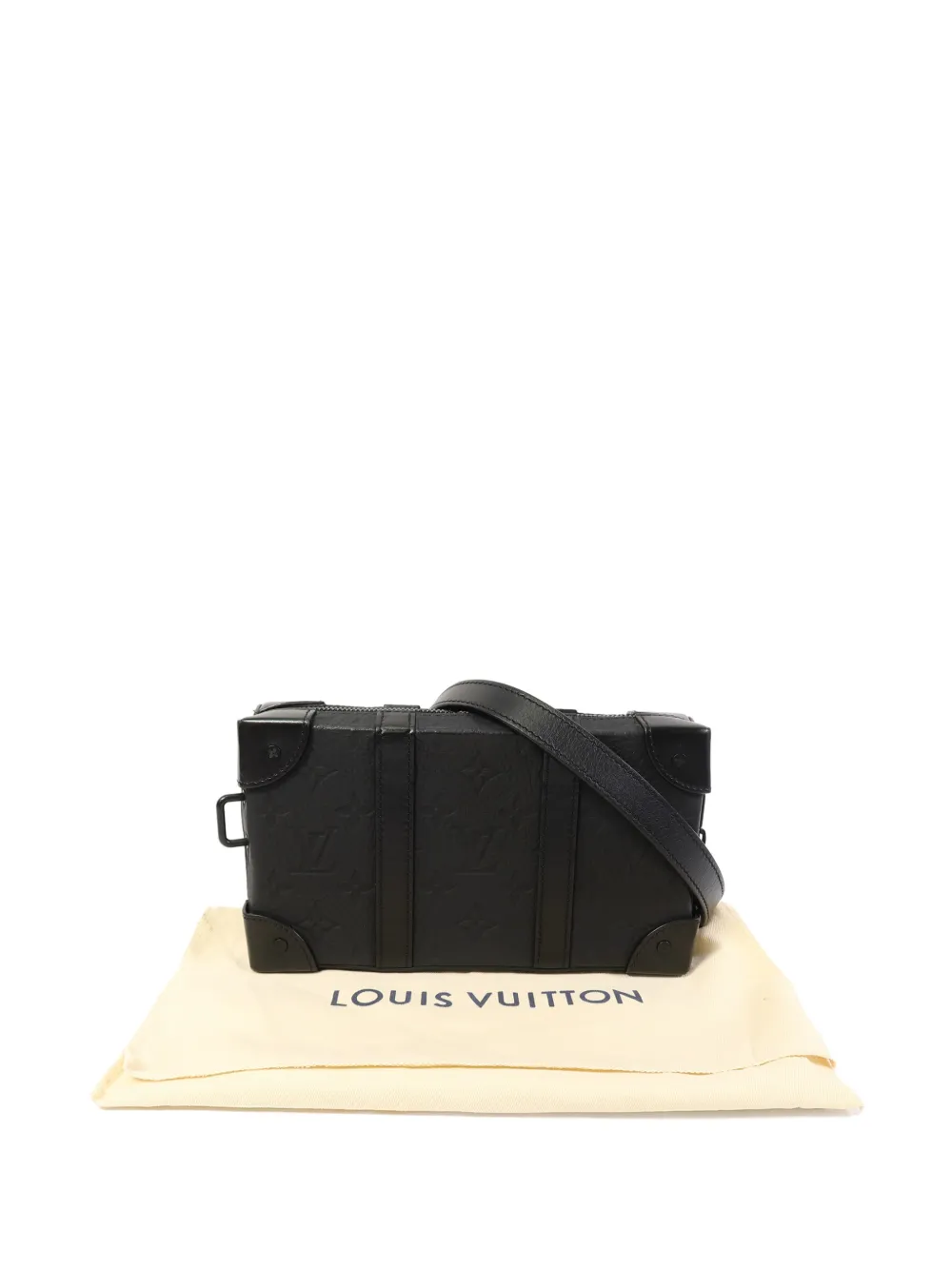 Louis Vuitton Pre-Owned Monogram Taurillon Soft Trunk shoulder bag - Nero