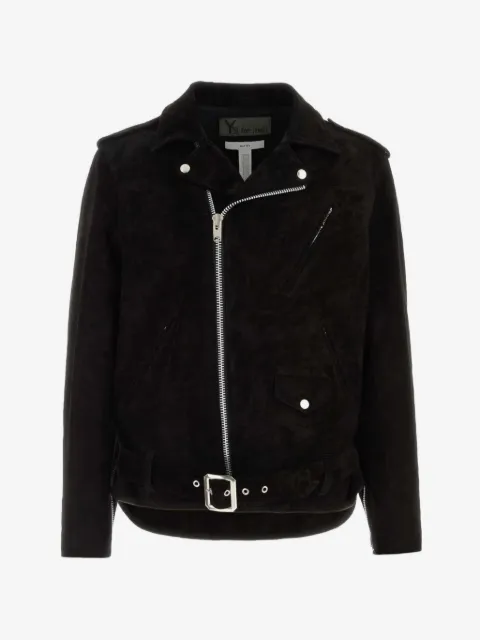 Y's belted biker jacket