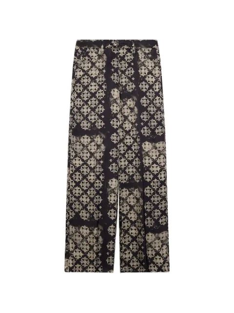 MOMONÌ Ortiz printed palazzo pants