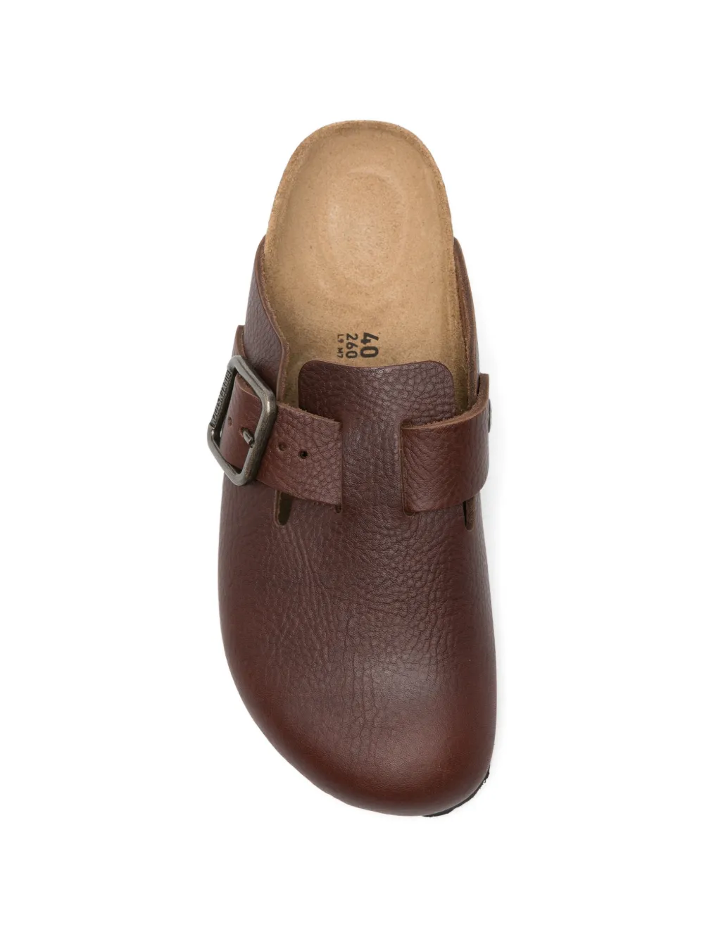 Birkenstock Boston buckle-fastening sandals Bruin