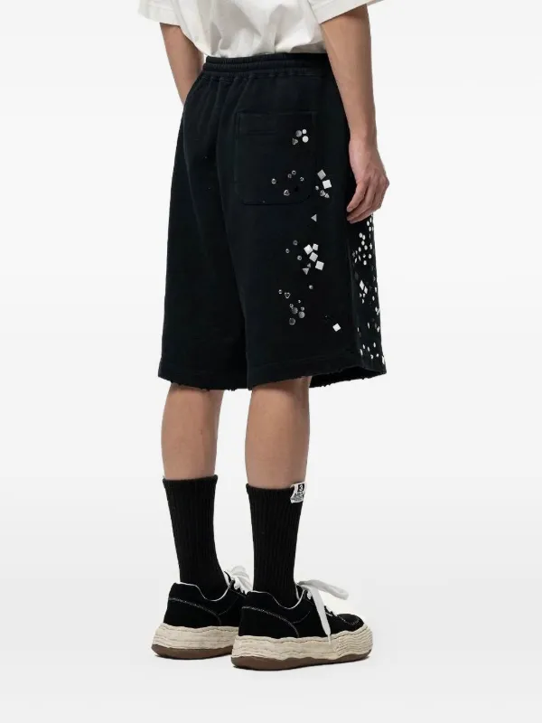 Maison MIHARA YASUHIRO コットン ショートパンツ | ブラック