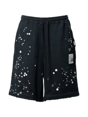 Maison MIHARA YASUHIRO デコラティブ ショートパンツ | ブラック