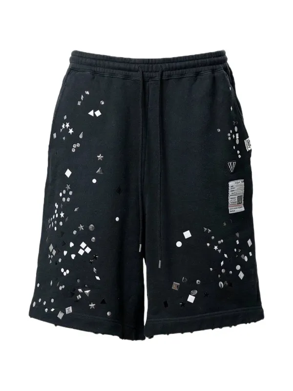 Maison MIHARA YASUHIRO コットン ショートパンツ | ブラック