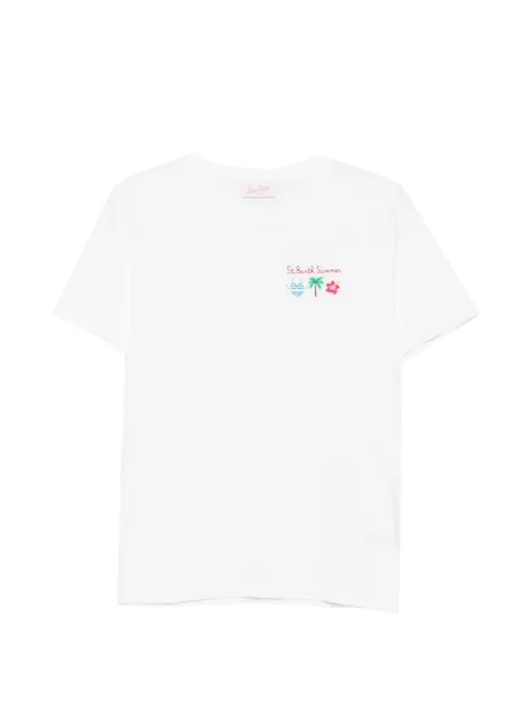 MC2 Saint Barth embroidered-logo cottonT-shirt