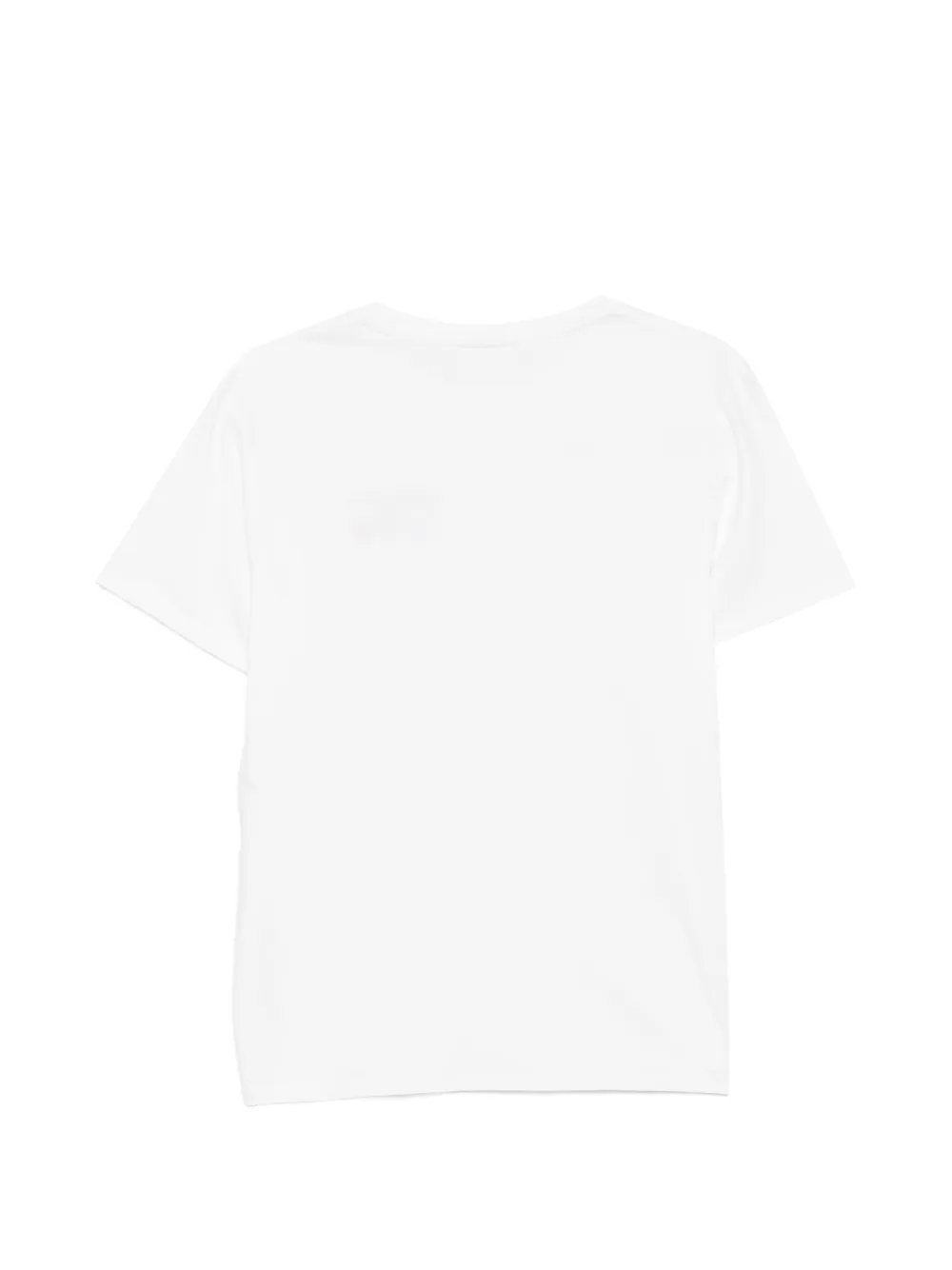 MC2 Saint Barth Katoenen T-shirt met geborduurd logo Wit