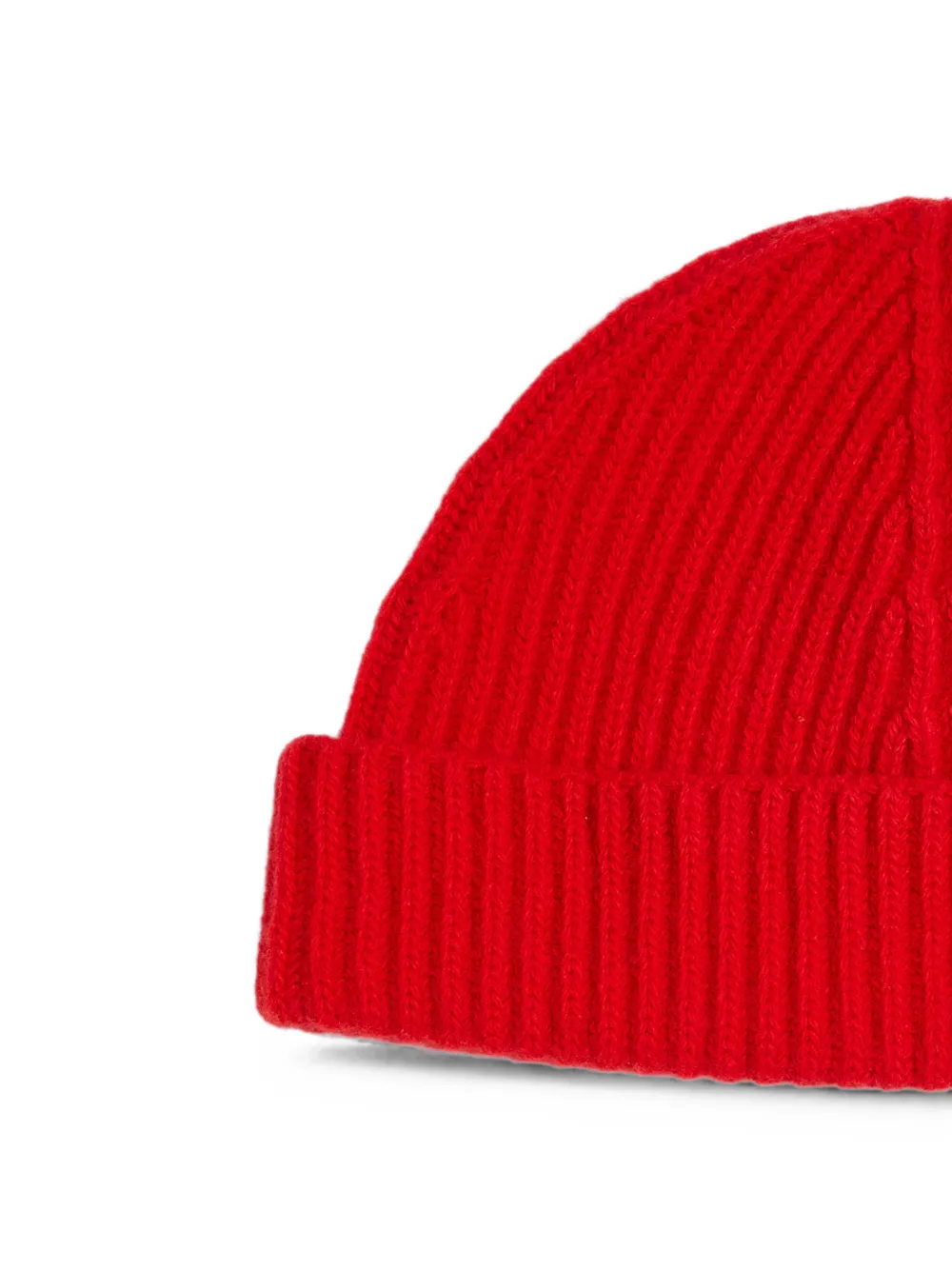Jil Sander Wollen hoed Rood