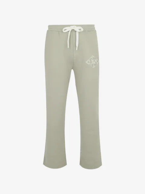 Exit Society Fractured X logo-print drawstring track pants