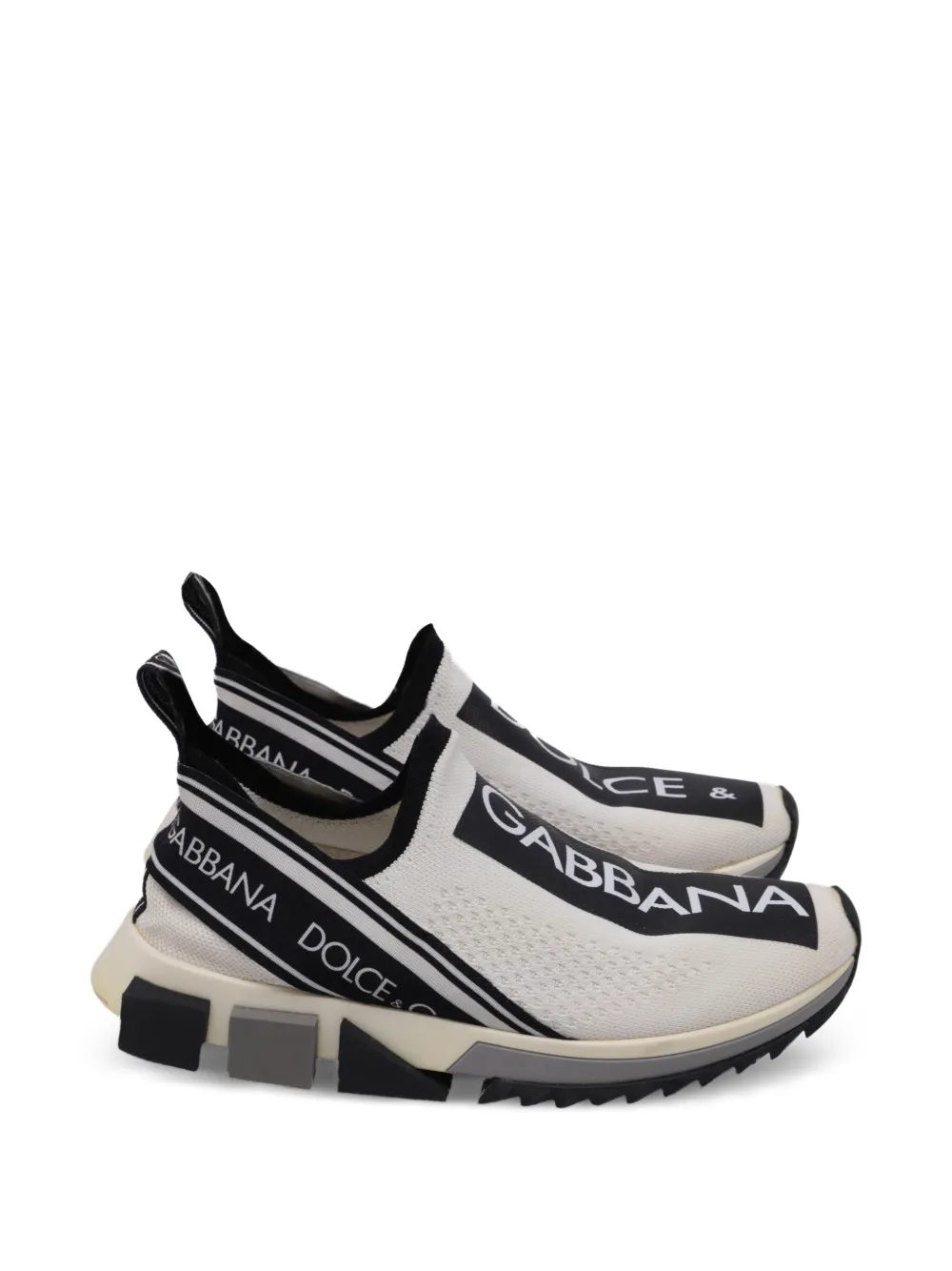 Dolce & Gabbana Pre-Owned Sorrento slip-on sneakers - Bianco