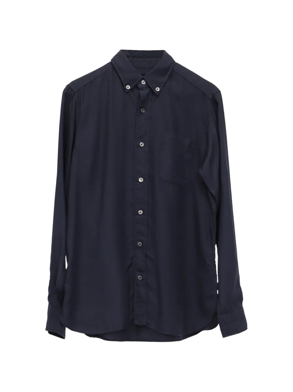 Tom Ford Vintage button-down collar chest pocket shirt - Blu