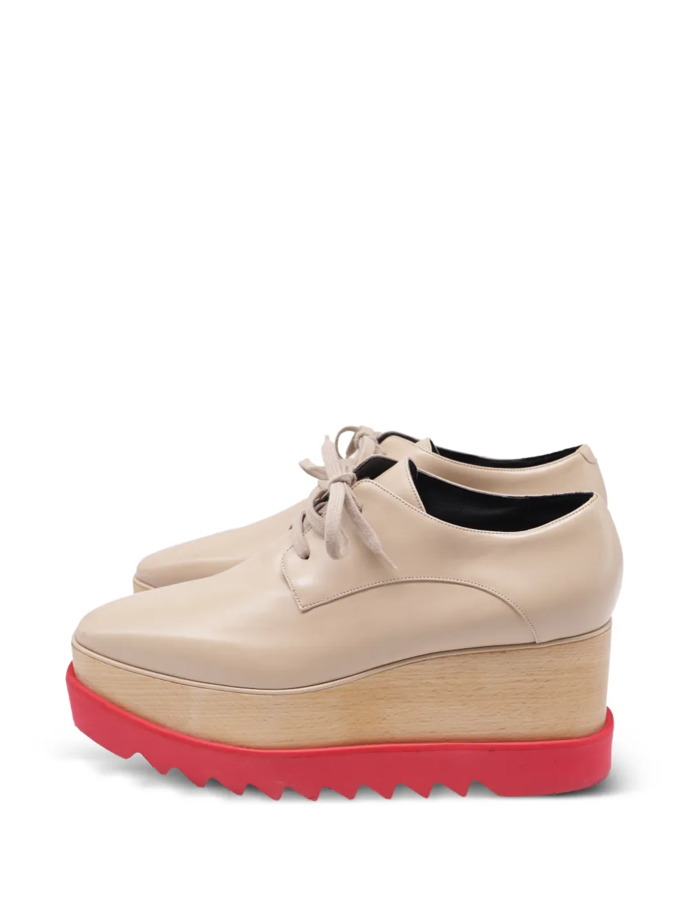 Stella McCartney Pre-Owned Elyse platform sneakers - Toni neutri