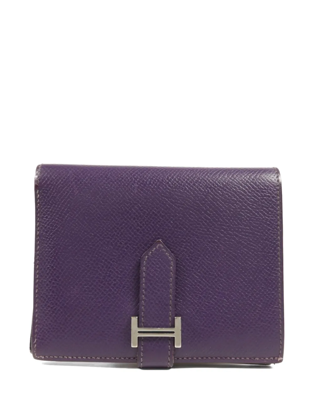 Hermès Pre-Owned Bearn compact wallet - Viola