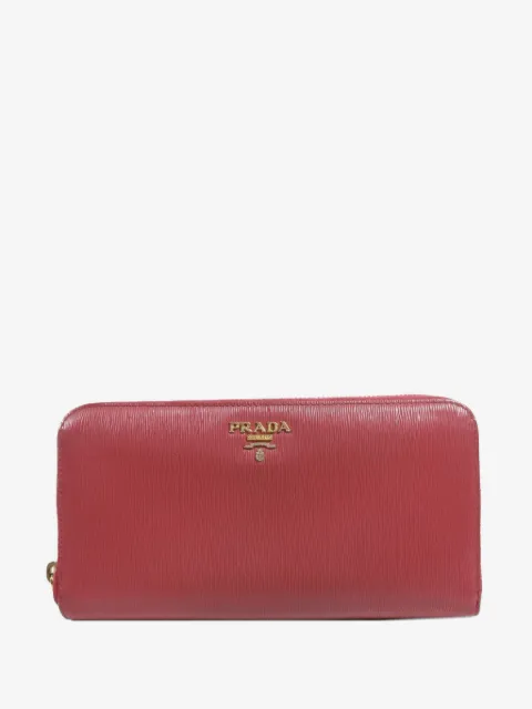 Prada Pre-Owned cartera de piel texturizada