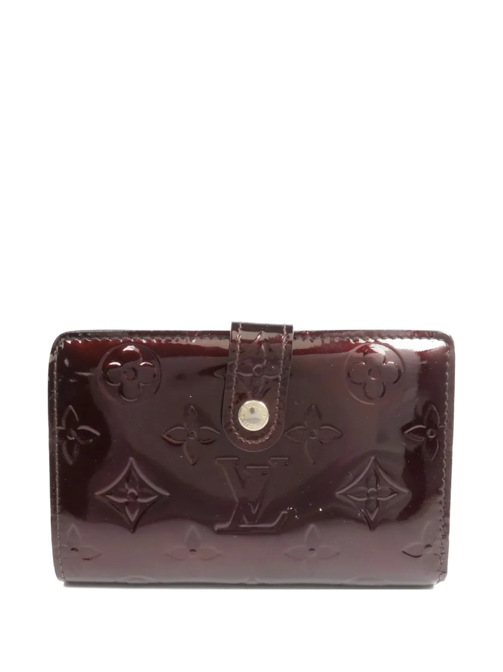 Louis Vuitton Pre-Owned Portefeuille Viennois Monogram Vernis wallet - Rosso