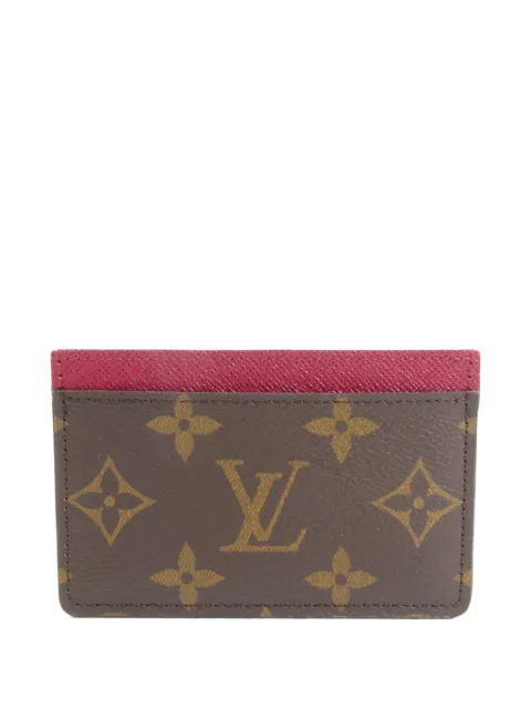 Louis Vuitton Pre-Owned Monogram canvas card case