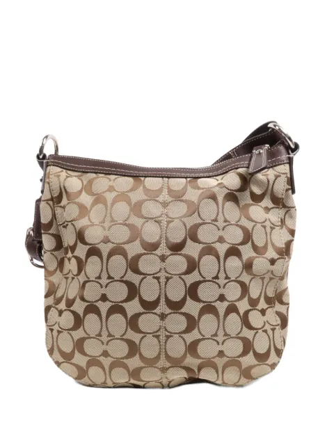 Coach Vintage monogram-print shoulder bag