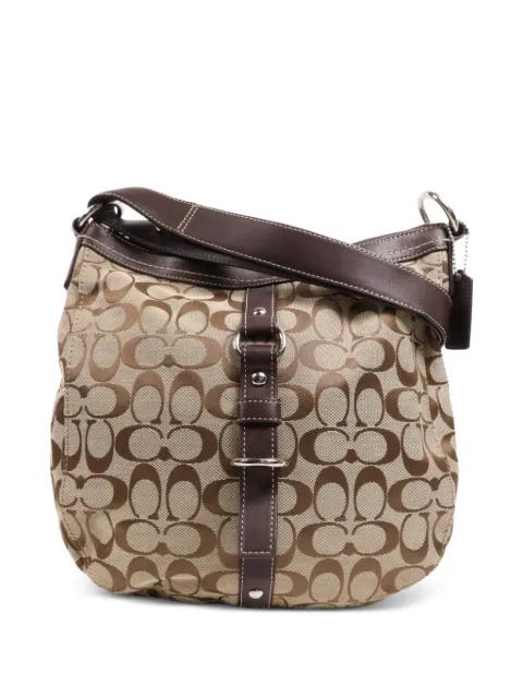 Coach Vintage bolso de hombro con monograma estampado