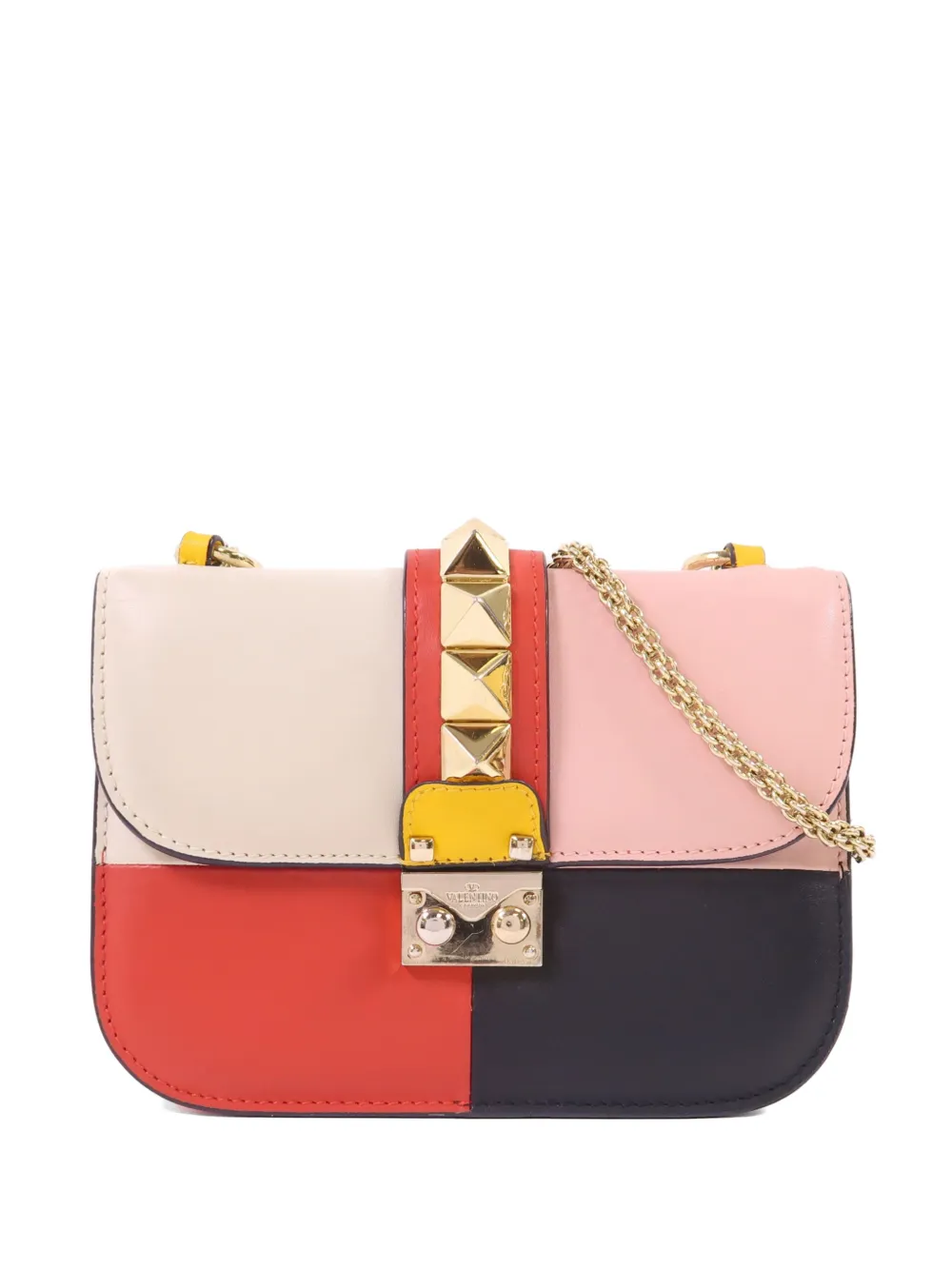 Valentino Garavani Pre-Owned Glam Lock crossbody bag - Rosso