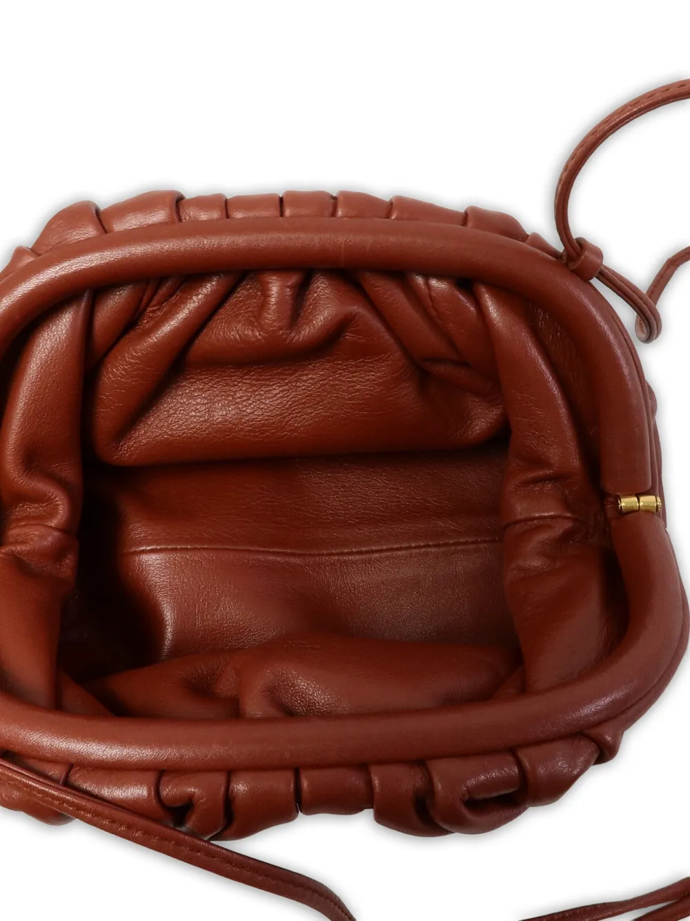 Bottega Veneta Pre-Owned Bottega Veneta The Mini Pouch schoudertas Bruin