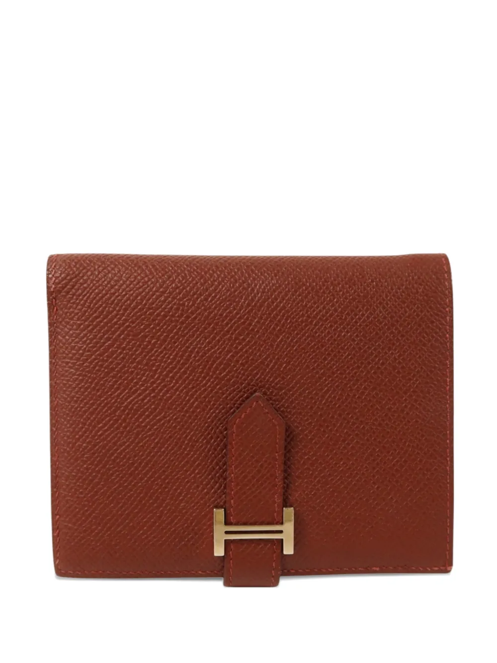 Hermès Pre-Owned 2020 Bearn Epsom leather wallet - Marrone
