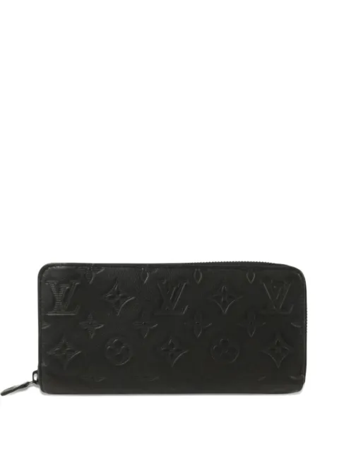 Louis Vuitton Pre-Owned Monogram Shadow debossed-pattern wallet