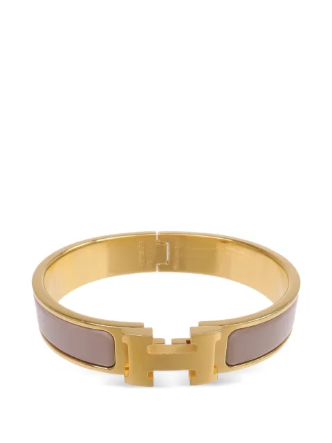Hermès Pre-Owned Clic H armbånd med emalje