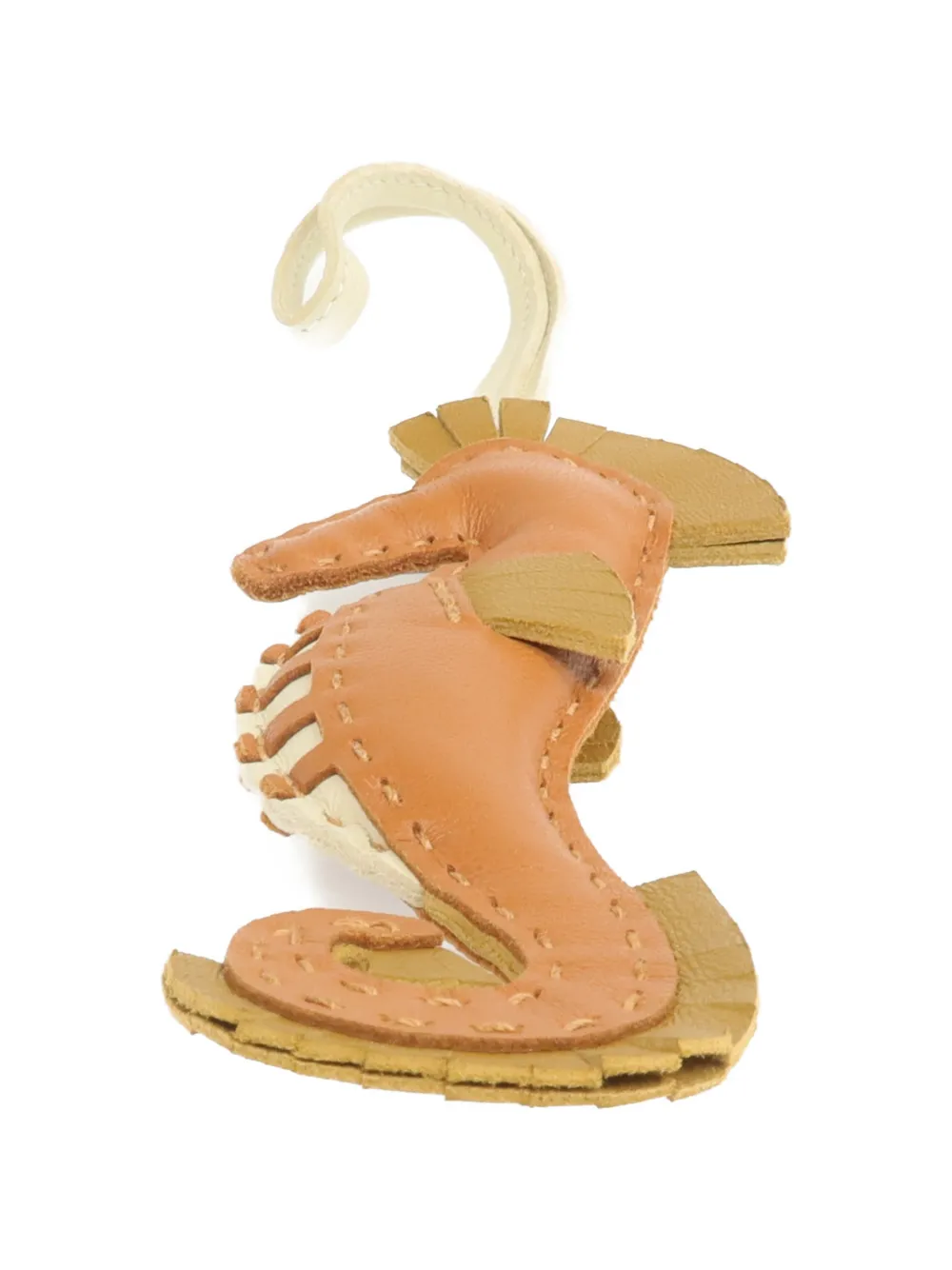 Hermès Pre-owned 2023 Hermès Hippo Milo Bag Charm in Brown, view 3