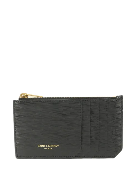 Saint Laurent Pre-Owned zipped card case