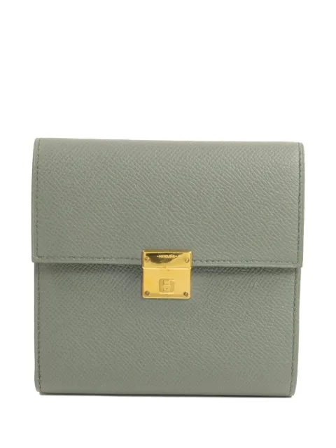 Hermès Pre-Owned Clic 12 leather wallet