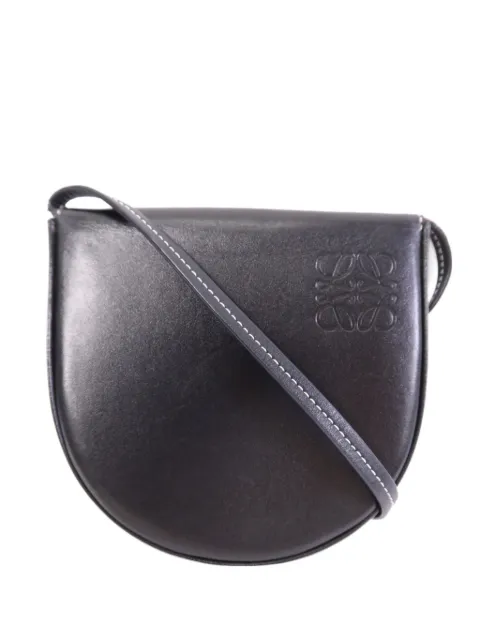 Loewe Pre-Owned debossed-Anagram shoulder bag